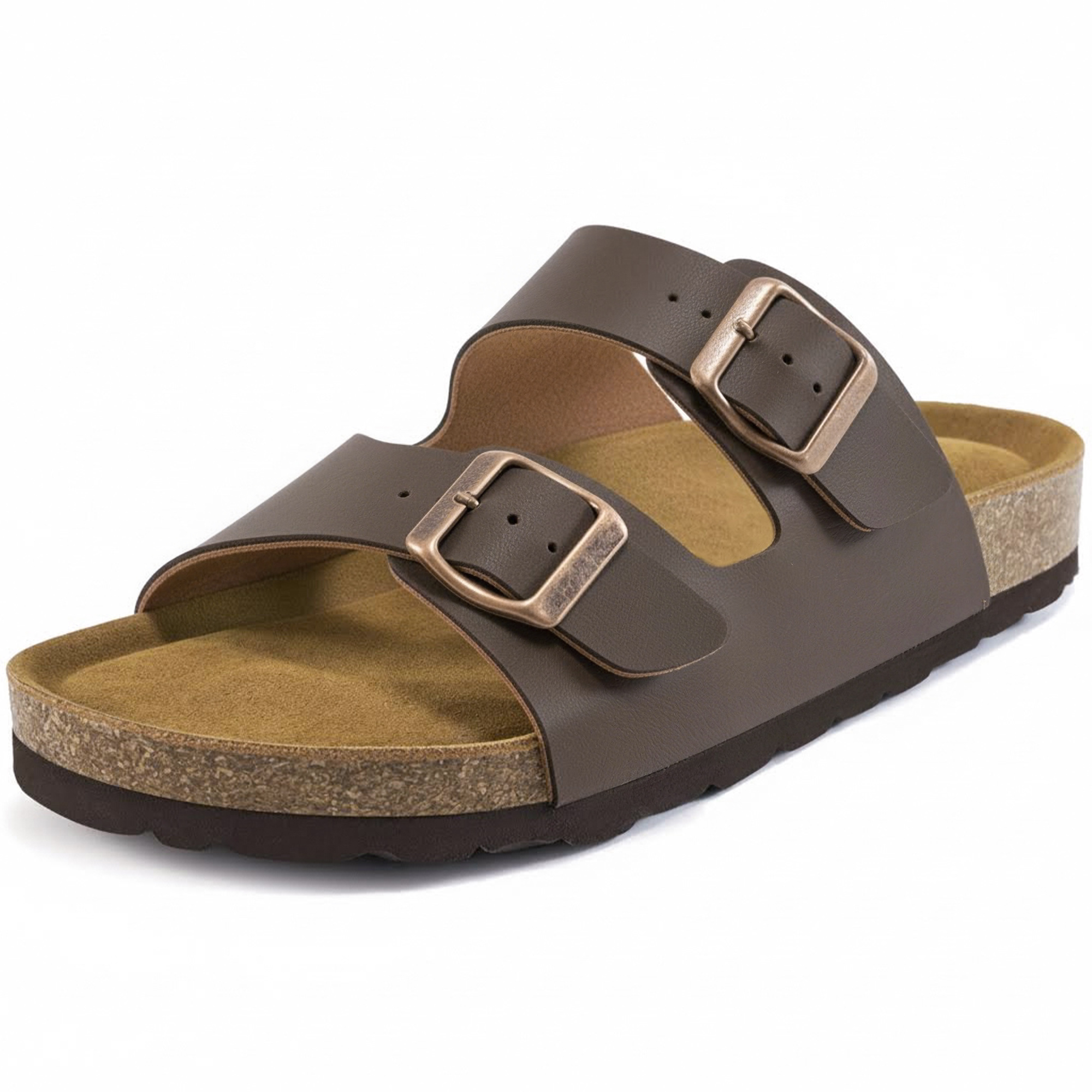 Ablanczoom Men's Cork Footbed Slide Sandals photo 6