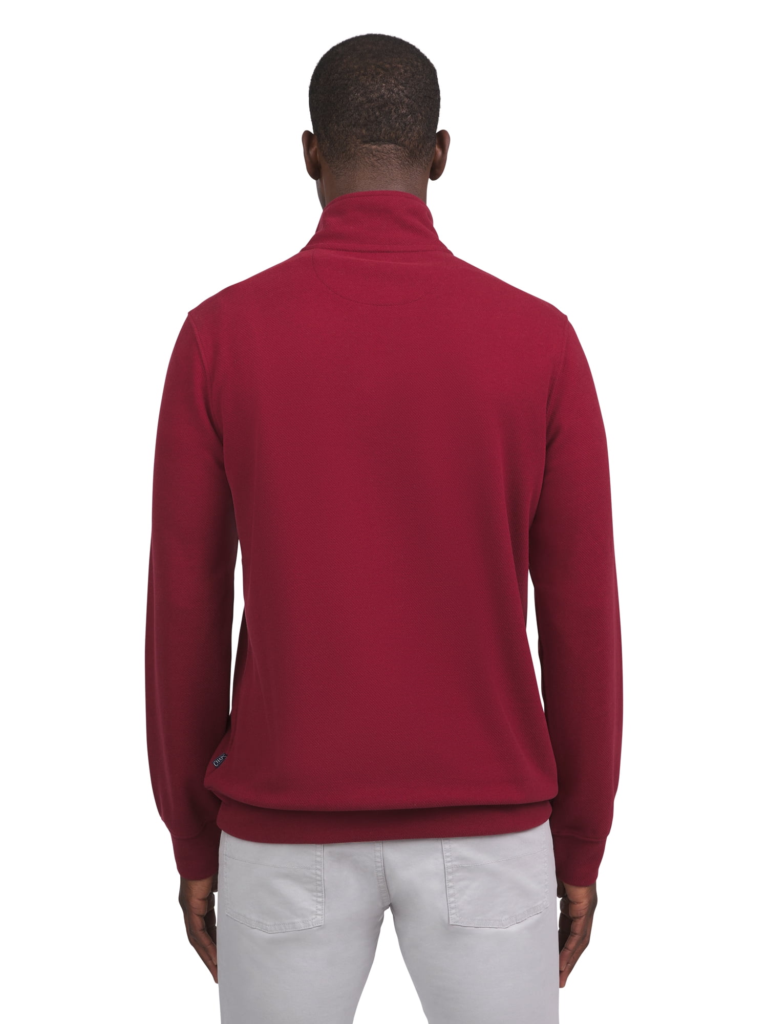 Chaps Men's & Big Men's Brushed Twill Quarter Zip, Sizes S-2XL