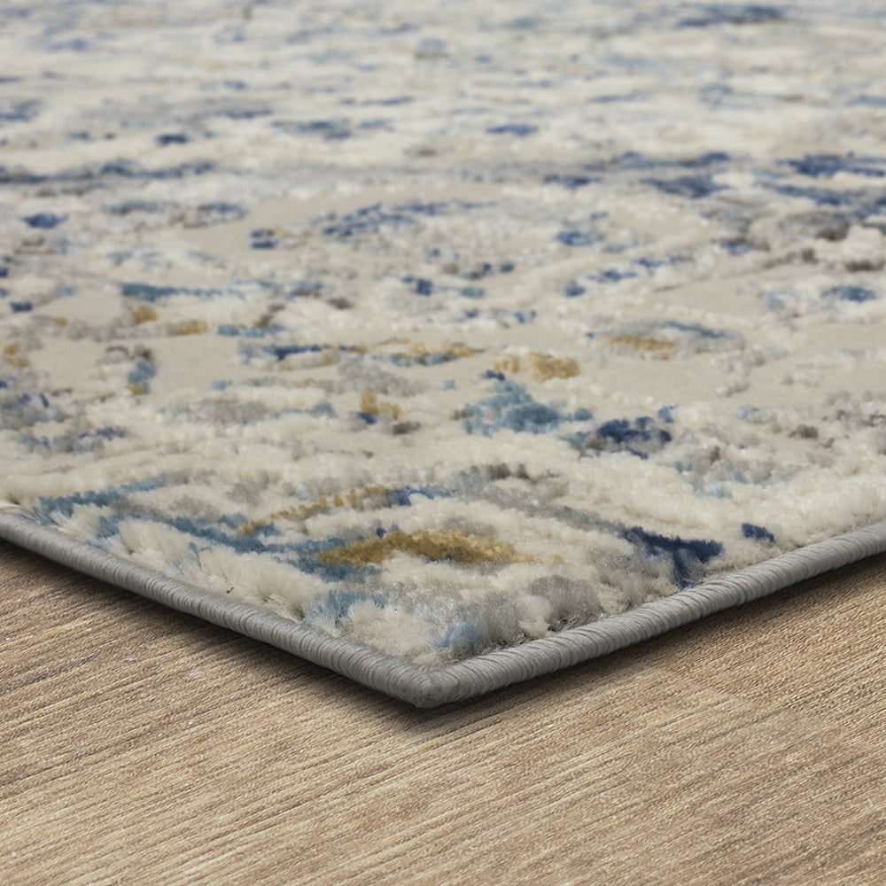 Mohawk Home Icarus Indoor Woven Area Rug, Blue, 3'11" x 6'