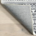 thumbnail image 6 of nuLOOM Kira SpinClean Machine Washable Tribal Geometric Area Rug, 2' x 3', Kira Grey, 6 of 17