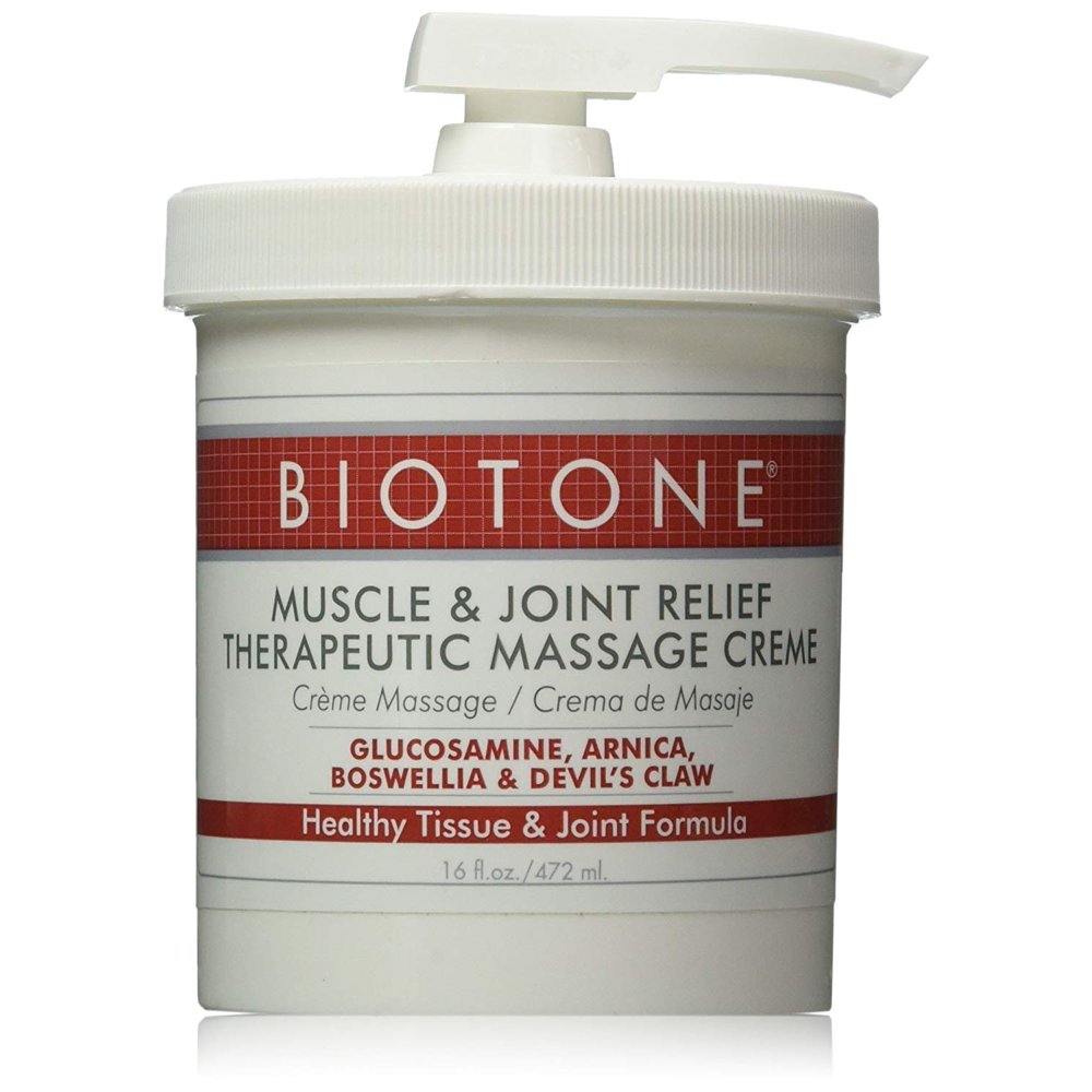 Biotone Muscle & Joint Relief Therapeutic Massage Creme 16 oz Walmart