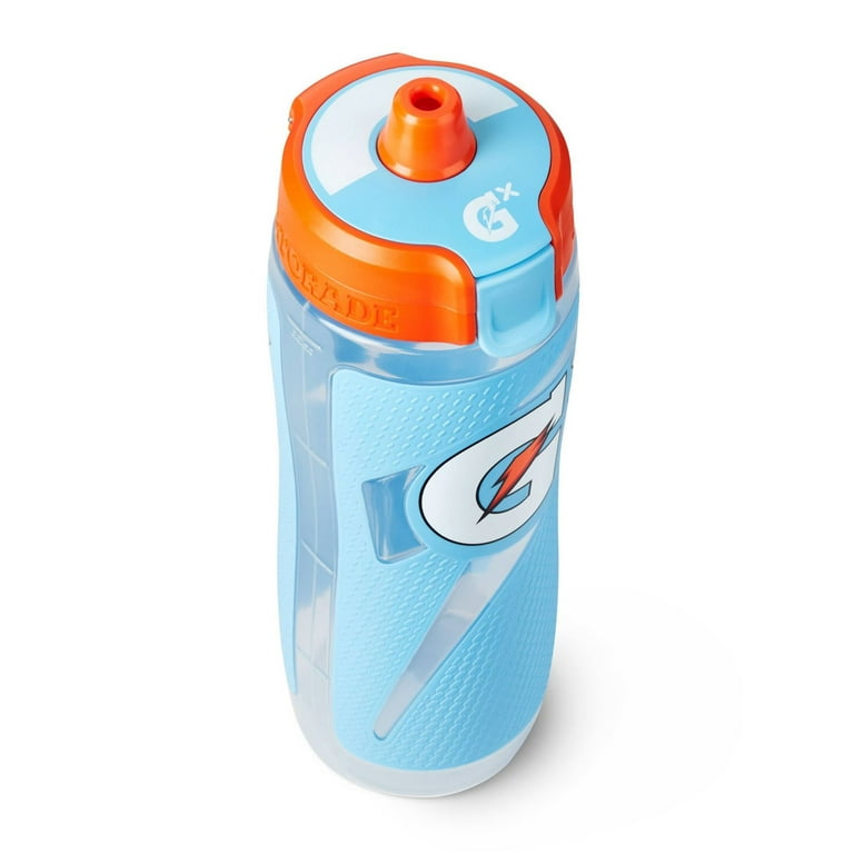 Gatorade Gx Plastic Squeeze Bottle, Light Blue, 30oz