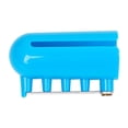 thumbnail image 2 of Zentra Crochet yarn guide ring, finger support, heavy-duty, knitting thimble, accessory Blue, 2 of 10