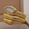 thumbnail image 2 of Kilisky CreativeArrowy Women's Snake Shape Bangle Wristwatch, 2 of 6
