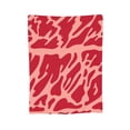 thumbnail image 2 of ZNDUO Vector Meat Texture Pattern Throw Blanket, Lightweight Cozy Soft Throw Blanket for Couch, 50"x40" Throw Blankets for Bed, 2 of 8