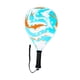 thumbnail image 5 of Raqueta de tenis de playa, raqueta de pádel, entrenamiento, entretenimiento, antideslizante, portátil, con núcleo de espuma, profesional para patio Azul Naranja, 5 of 8