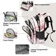 thumbnail image 5 of ALAZA Watercolor Bow School Backpack Elementary Bag Bookbag Travel Rucksack, 5 of 6