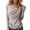 Grey, variant on Women's Casual Long Sleeve Solid Color T Shirt for Everyday Wear - Soft Comfort Top for Spring Autumn Seasons, L, Green