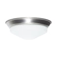 thumbnail image 3 of Lámpara de techo LED 17w, níquel satinado, luz cálida 3000K, 3 of 5