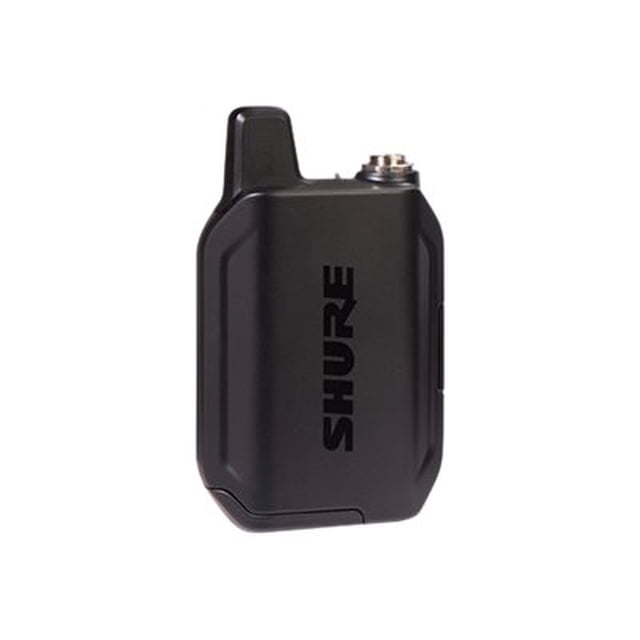 Shure GLXD1+ - Wireless bodypack transmitter for wireless microphone system - digital, dual band - black