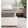 thumbnail image 5 of Modern Twin Bed Frame with Headboard - Upholstered Twin Bed - Monaco Bed - Sturdy Wood Platform Bedframe, Strong Wooden Slats, Strong Weight Capacity, Non-Slip and Noise-Free, Free Assembly, 5 of 10