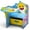Baby Shark, variant on Disney Minnie Mouse Chair Desk with Storage Bin by Delta Children