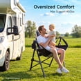thumbnail image 6 of Dovov Hammock Camping Chair, Outdoor Swing Hammock Chair Portable Folding Chair with Adjustable Backrest and Carry Bag, 6 of 11