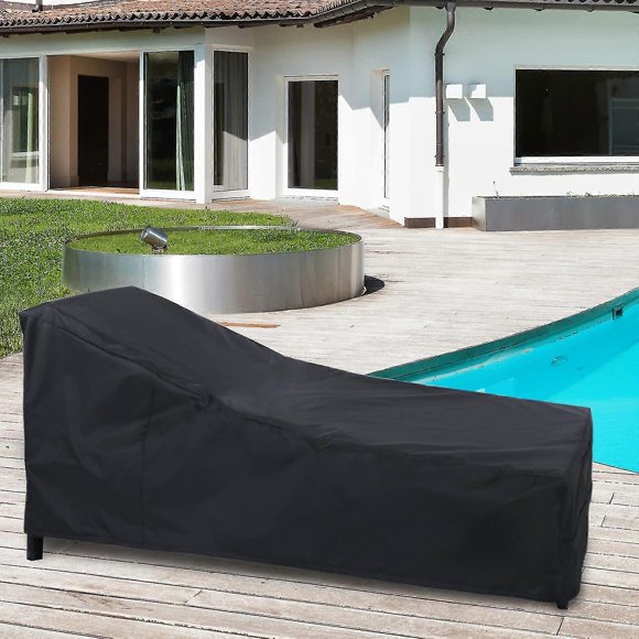 Waterproof Sun Lounger Coveroutdoor Garden Sunbed Cover,200x75x40/70cm,patio Outdoor Chaise Lounge Cover-
