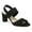 Black, variant on Fiona Women's Slingback Heels Color: Black Size: 6.5