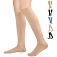 thumbnail image 1 of Knee High Compression Stockings, Firm Support 20-30mmHg Opaque Compression Socks, 1 of 7