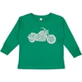 thumbnail image 3 of Inktastic Distressed Motorcycle Boys or Girls Long Sleeve Toddler T-Shirt, 3 of 5