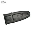 thumbnail image 3 of Uxcell 6" Chainsaw Bar Cover Plastic Durable Guide Bar Cover Protector Black 2 Pcs, 3 of 4
