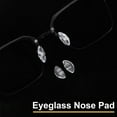 thumbnail image 5 of Eyeglass Nose Pad Thickness Anti-Slip Glasses Nose Grips Double Hole Insertion Glasses Nose Pads for Plastic Frames Clear, 5 of 7