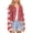 Watermelon Red, variant on Vedolay Women Tops Women's Casual Denim Jacket with Fringe Rhinestones Denim Jean Jacket,Blue M