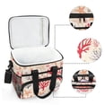 thumbnail image 6 of FORMRS Insulated Cooler Bag 24 Cans Capacity Soft Leakproof Lunch Box with Side Pockets, Retro Starfish, 6 of 7