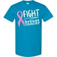 thumbnail image 3 of Inktastic Fight Breast Cancer Pink Ribbon T-Shirt, 3 of 5