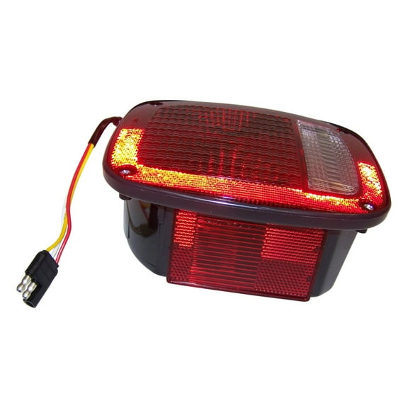 Crown Automotive J5758254 CASJ5758254 RIGHT TAIL LAMP WITH SIDE MARKER, BLACK Fits select: 1981-1986 JEEP JEEP, 1981-1985 JEEP SCRAMBLER