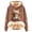 Bronze, variant on Cute Highland Cow Hoodies for Women Long Sleeve Lined Thermal Hoodie Pullover Sweatshirt Christmas Hoodies