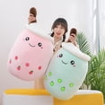 thumbnail image 3 of Almohada de felpa con forma de taza de té y leche para niños, almohada Kawaii para dormir, bonita muñeca de frutas, juguete de peluche, regalo de cumpleaños, 3 of 4