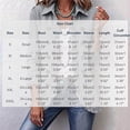 thumbnail image 4 of Dzrciro Jackets for Women, Long Sleeve Lapel Open Front Double Breasted Tops with Ruffle Trim, Daily Fall Work Commute Outerwear S‑3XL, 4 of 10