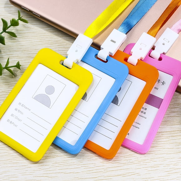Miangastore Buss Pass Card Holder 9Pcs 2.2x0.3x0.4In