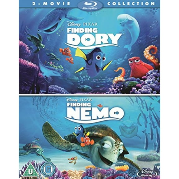 Finding Dory/ Finding Nemo Double Pack [Blu-ray] [All regions] [UK Import]