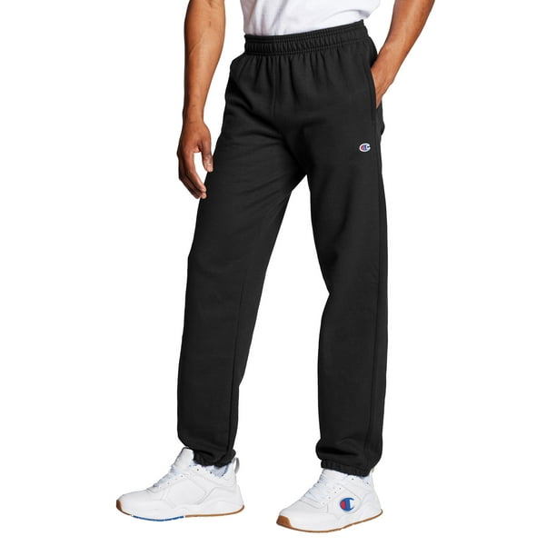 champion powerblend relaxed elastic bottom pants