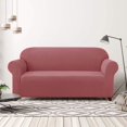 thumbnail image 2 of CHOK 2024 1-Piece Checks Stretch Sofa Cover Slipcover Couch Cover  Chair  Light Gray, 2 of 6