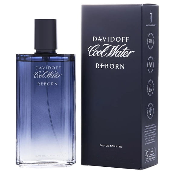 Davidoff Men's Cool Water Reborn EDT Spray 4.23 oz Fragrances 3616302038381