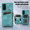 thumbnail image 4 of For Samsung Galaxy S20 Fe Zipper Card Bag Back Cover Phone Case, 4 of 5