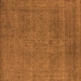 thumbnail image 1 of Ahgly Company Indoor Square Oriental Orange Industrial Area Rugs, 3' Square, 1 of 4