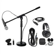 Samson PC Podcasting Podcast Microphone+Desk Stand w/Boom+Headphones