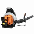 thumbnail image 2 of 665CFM Leaf Blower, Gas Blower, Gas Leaf Blower for Lawn Care, Backpack Blower, 1 Set Leaf Blower 2 Cycle Engine Multi-Purpose 63CC High Strength Snow Blower for Outdoor, 2 of 10
