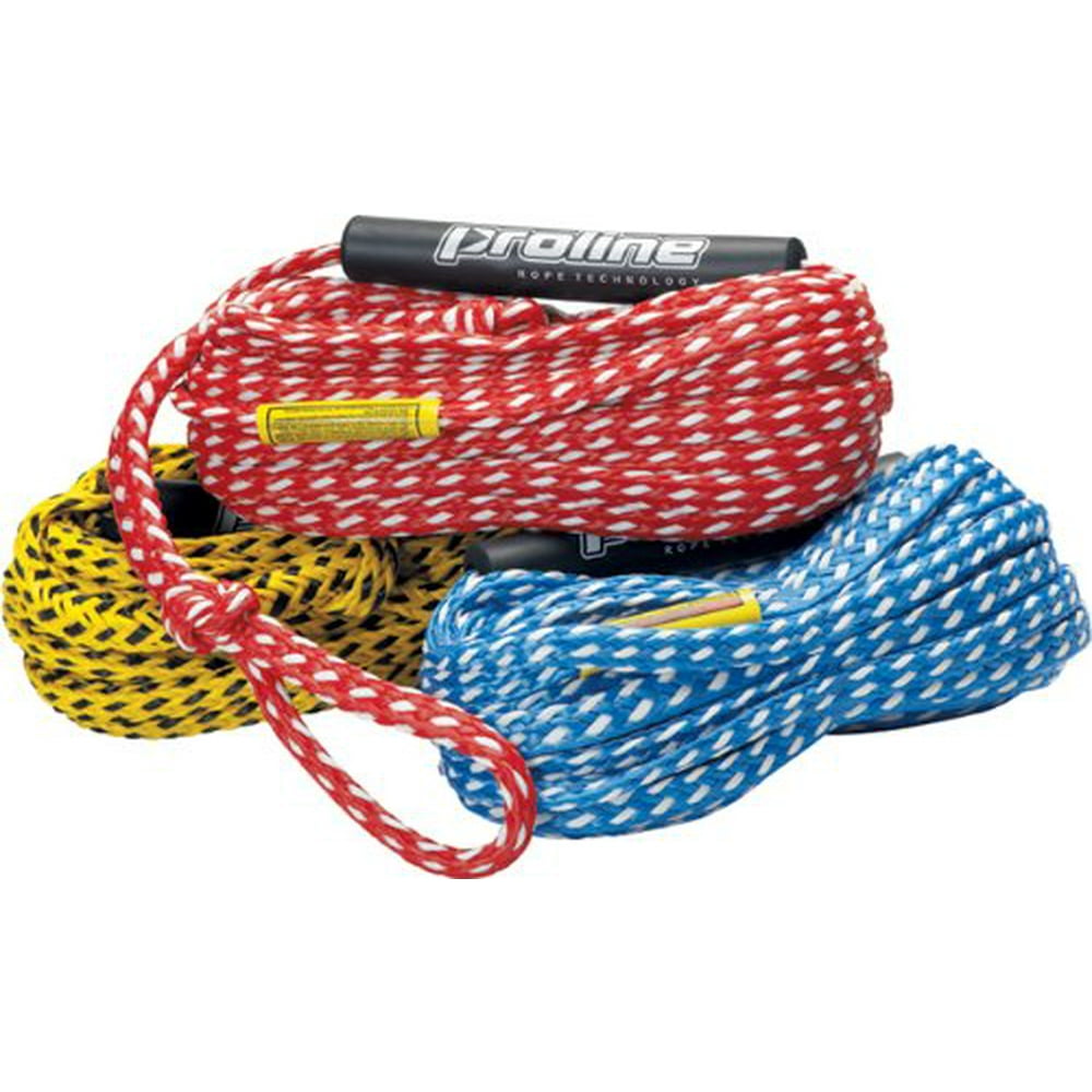 Deluxe Tube Tow Rope and Float, 3/8Inch, PVC safety float for