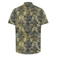 thumbnail image 4 of AHTJRT Stylish Men's Camouflage Print Button Down Short Sleeve Shirt Multicolor S, 4 of 5