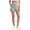 Gray, variant on RYRJJ Womens Athletic Ribbed Sweat Shorts Summer Casual High Waisted Drawstring Gym Running Workout Shorts with Pockets(Army Green,L)