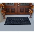 thumbnail image 7 of A1 Home Collections 19-LB Heavy Duty Rubber Doormat 24"×57" - Won't Blow Away | Outdoor Front Door Mat, Mud Dirt Scraper, Non-Slip Drainage Mat for Entryway Patio Garage, All-Weather, 7 of 7