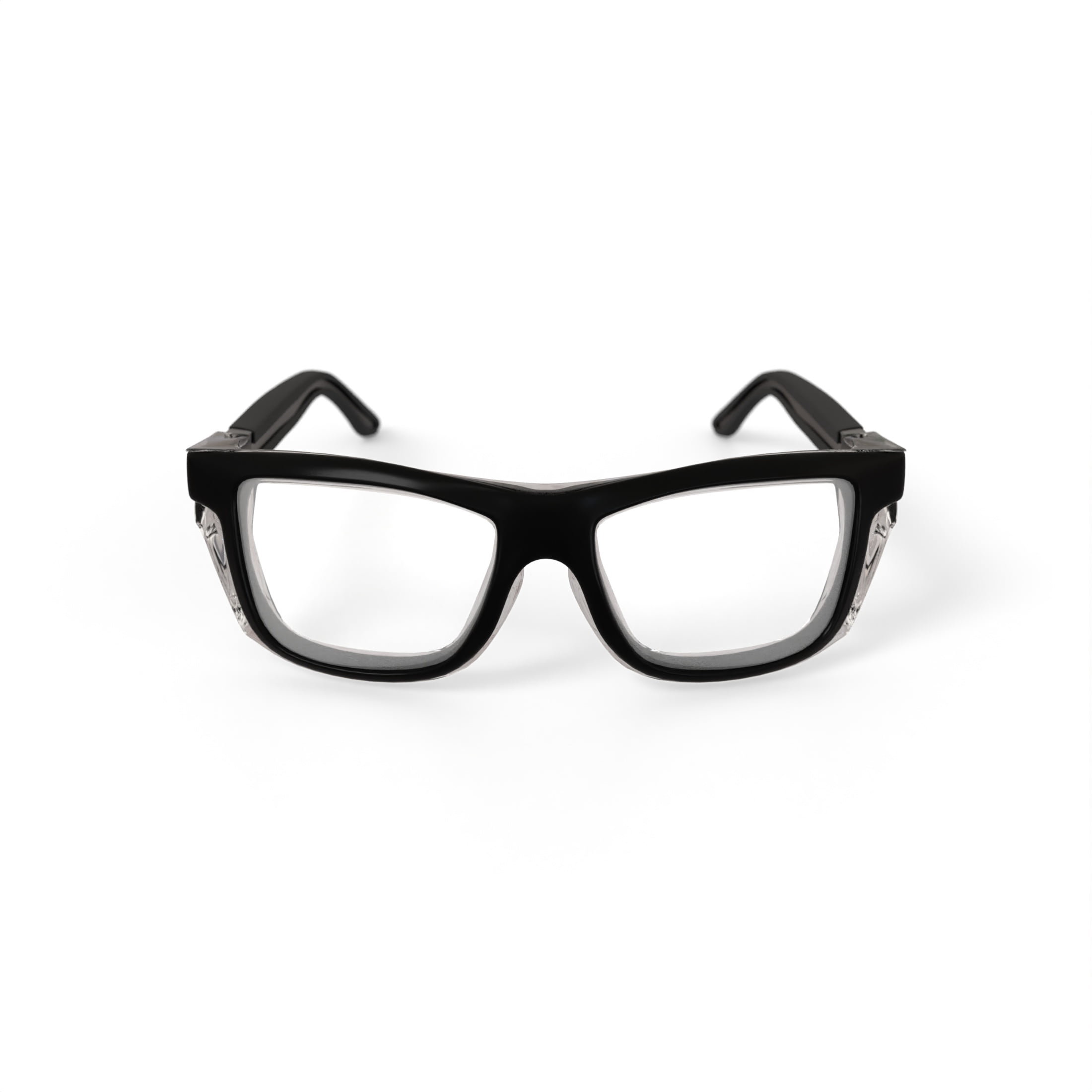 Art-Craft Optical US WF974 Prescription Safety Glasses, Black Frame, OSHA Compliant ANSI Z87.1