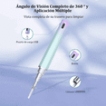 thumbnail image 3 of Limpiador de Cerilla Inteligente LAB.G con Cámara Endoscopio Verde Morado, 3 of 3