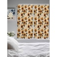 thumbnail image 3 of Bedroom Curtains 63 Inches length, Vintage Sunflower Window Treatment Curtain Drapes, Watercolor Summer Botanical Rod Pocket Curtain Panels for Living Room Kitchen, 42"x63", 2 Panels, 3 of 7
