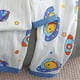 thumbnail image 4 of Odeerbi 1-6 Años Niños Niñas Pijama de Verano de Algodón de Manga Larga Conjunto de Pantalones Con Estampado Suave Ropa de Dormir Conjuntos de Pijama de Dos Piezas, 4 of 5