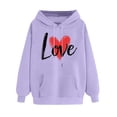thumbnail image 1 of Fuera Del Hombro Manga Larga Tops para las Mujeres Impreso Sudadera con Capucha Cuello Redondo Sudadera Casual, Invierno Cálido Top para el Club de Trabajo Y el Uso Diario, 1 of 8