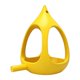 thumbnail image 2 of Comedero para pájaros colgante decorativo, ligero, resistente a la intemperie, versátil para césped y jardín. Amarillo, 2 of 8
