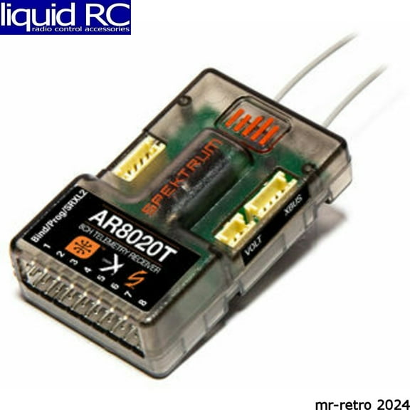 Spektrum AR8020T AR8020T 8 Channel Telemetry Receiver